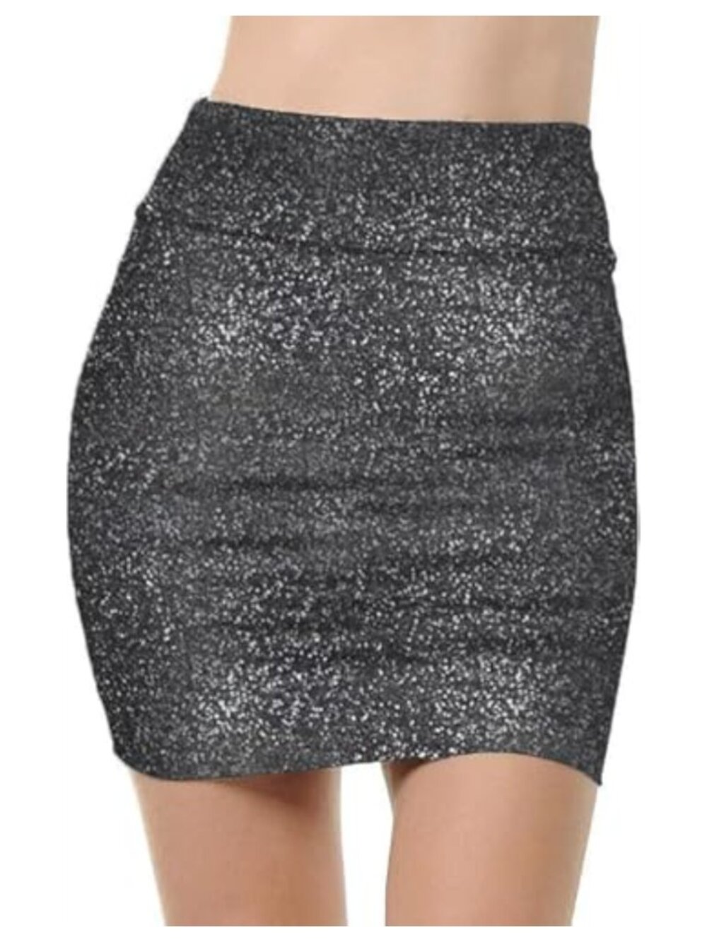 Sweet Hearts Women Mini Pencil Skirt Bodycon High Rise